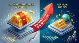 Giá vàng trong nước không luôn biến động giống giá vàng thế giới vì còn chịu ảnh hưởng từ tỷ giá, cung cầu và chính sách. 