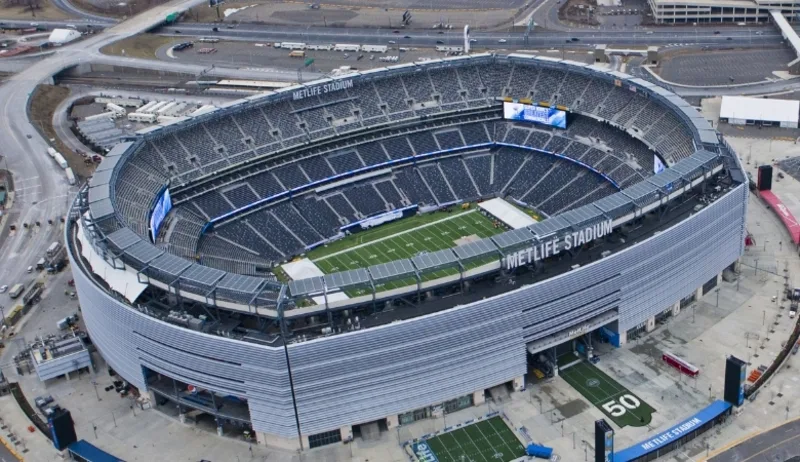 New York New Jersey Stadium tại East Rutherford là nơi đăng cai trận chung kết World Cup 2026.