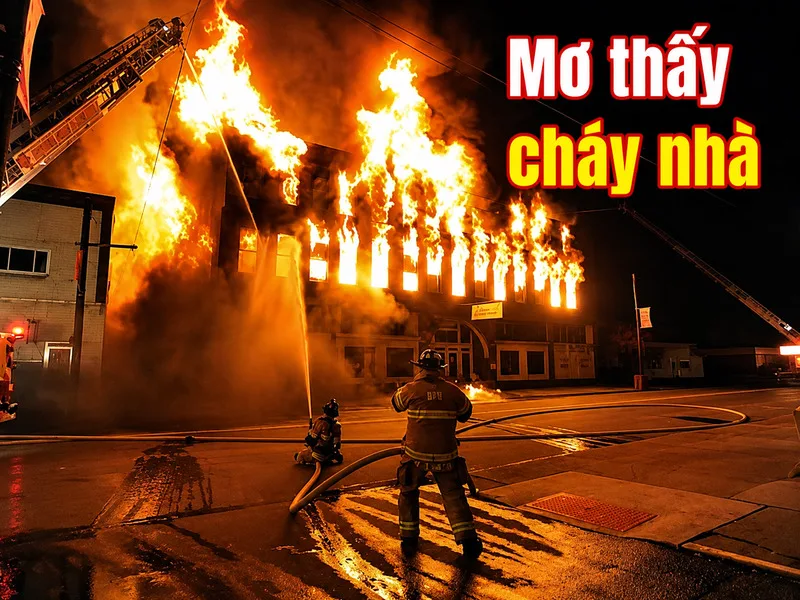 Theo tâm lý học, mơ thấy cháy nhà là phản ánh của áp lực, căng thẳng hoặc sợ mất cảm giác an toàn.