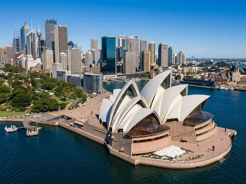 Nhà hát Opera Sydney là một trong những biểu tượng của Australia