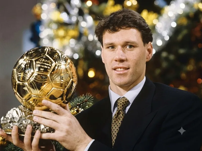 Marco van Basten giành ba Quả bóng Vàng nhờ tài săn bàn xuất sắc.