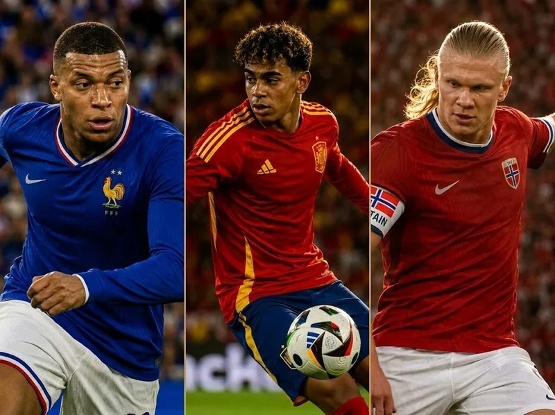Mbappé, Yamal và Haaland là những ngôi sao đáng chú ý trong cuộc đua 2026.